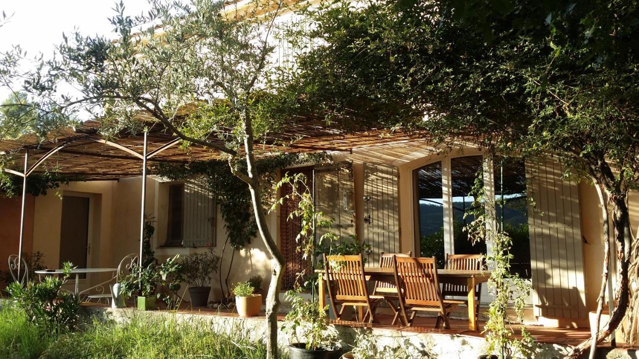 Les Oliviers Hotel Moustiers-Sainte-Marie Bagian luar foto